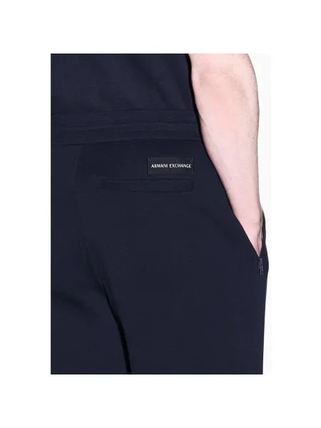 Pantaloni Armani Exchange albastru