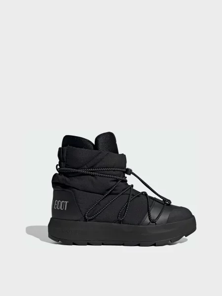 Жіночі Чоботи дутики adidas синтетичний чорний