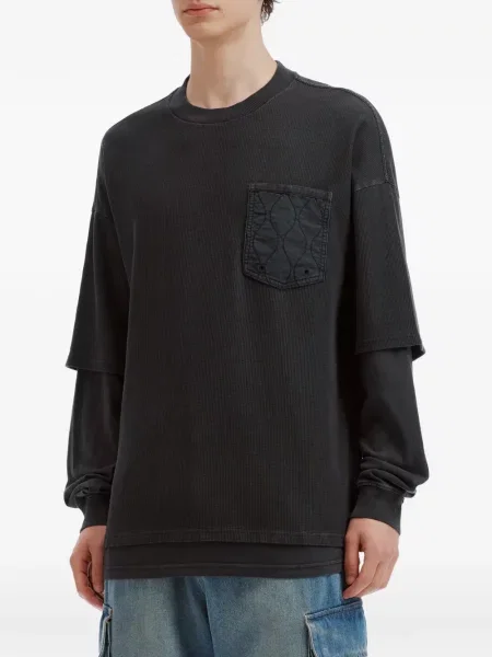 Matlasat tricou Aftermaths negru