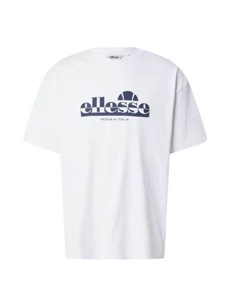 ELLESSE Tricou Plerica bleumarin alb