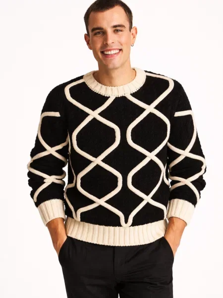 Пуловер Guido Maria Kretschmer черно