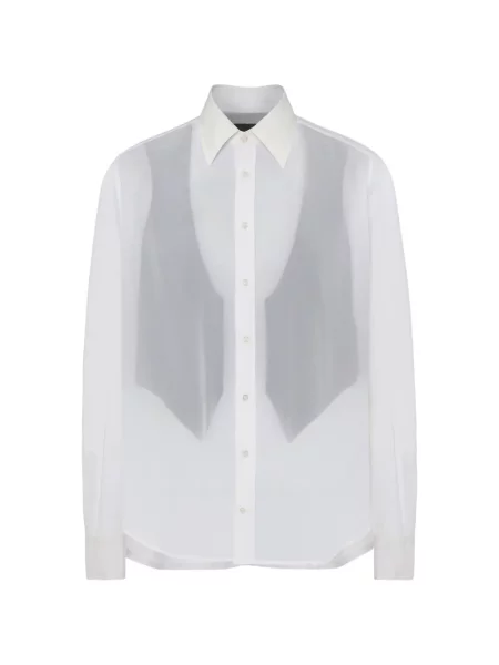 Дълго риза Maison Margiela бяло