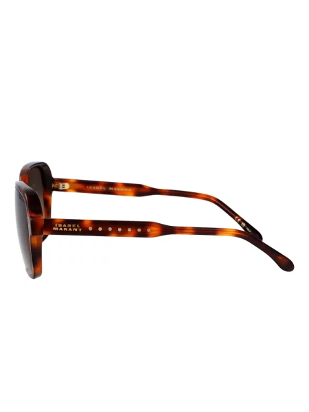 Ochelari de soare pătrați Isabel Marant Eyewear maro