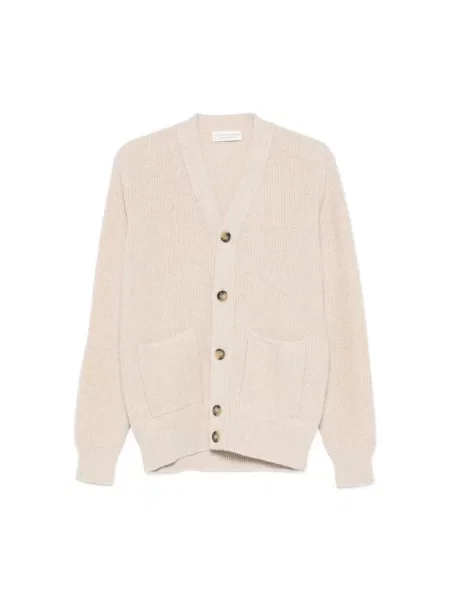 Kardigan Filippo De Laurentiis wełniany beżowy