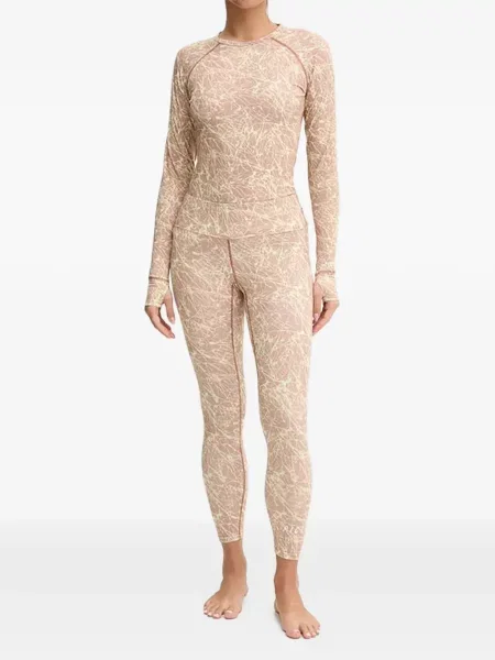 Rajstopy Picture z nadrukiem różowe