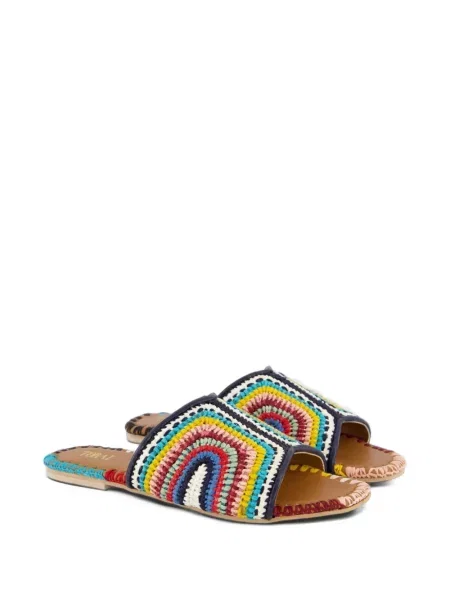 Pletené bačkory Toral Shoes modré