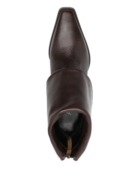 Botine Agl din piele maro