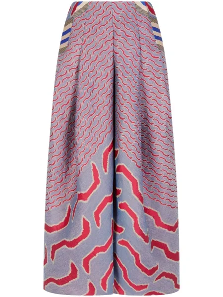 Fustă Giorgio Armani din jacard roșu