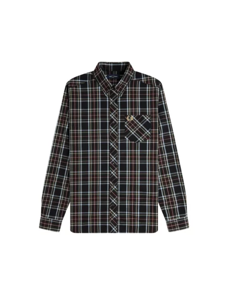 Koszula Fred Perry czarna