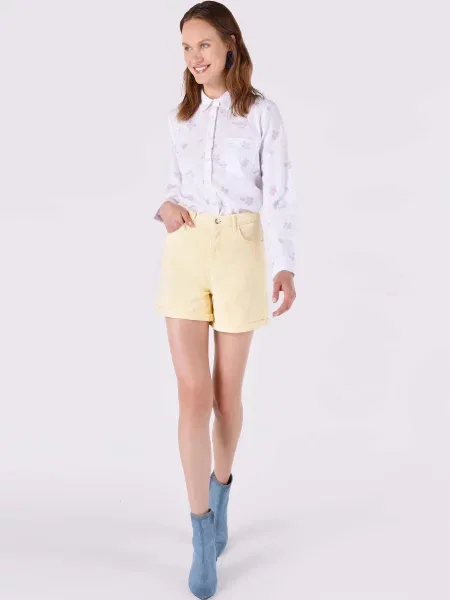 Шорти Colin’s мокко комбінований верх