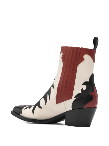 Botine Sartore alb