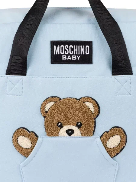 Torba dziecięca Moschino niebieska
