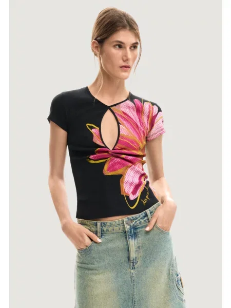 Футболка Desigual черная