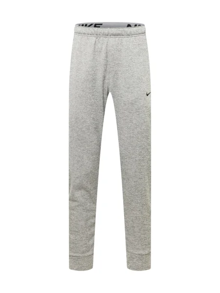 NIKE Sportovní kalhoty šedá černá
