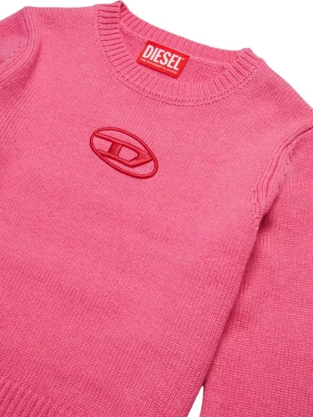 Sweter dziecięcy Diesel różowy