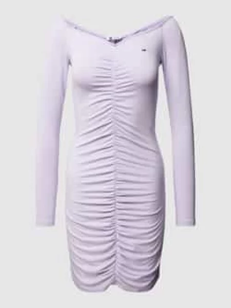 Sukienka mini z wyhaftowanym logo Tommy Jeans