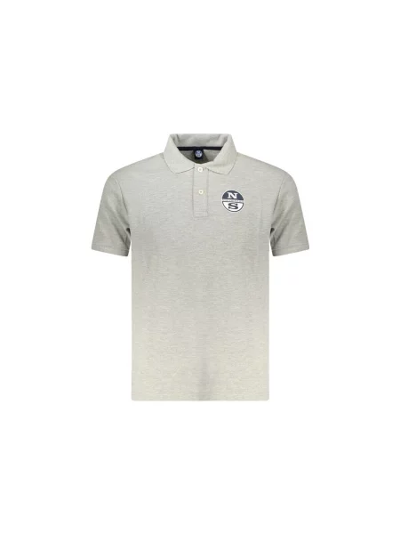 Tricou North Sails cu mâneci scurte gri