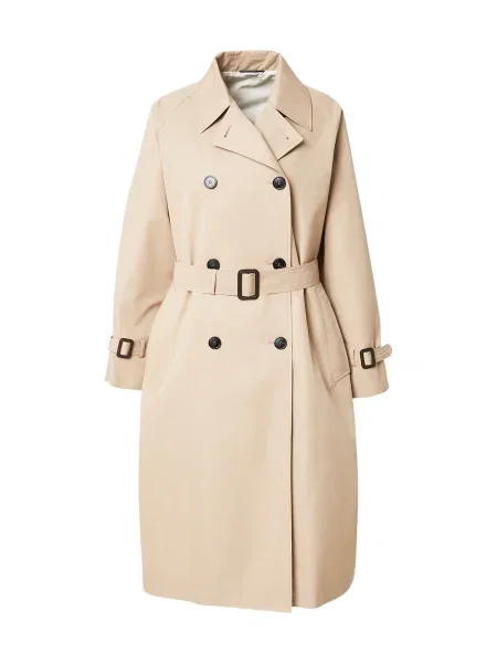 Weekend Max Mara Palton de primăvară-toamnă CANASTA' bej