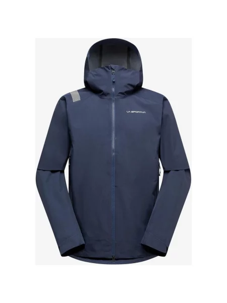 Kurtka z kapturem La Sportiva Crest Evo Shell granatowa S niebieska