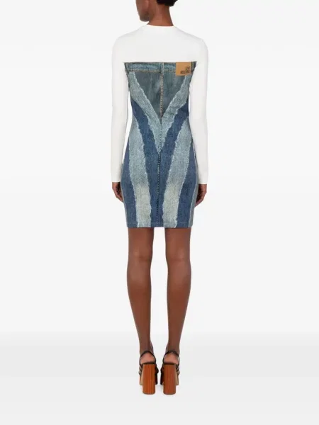 Rochie Love Moschino din jerseu albastru
