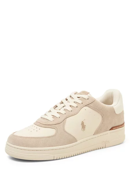 Polo Ralph Lauren Masters Crt sneakersy skórzane beżowe