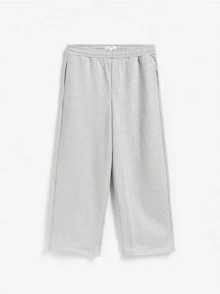 Reserved Pantaloni sport cu conținut ridicat de gri-neutru gri