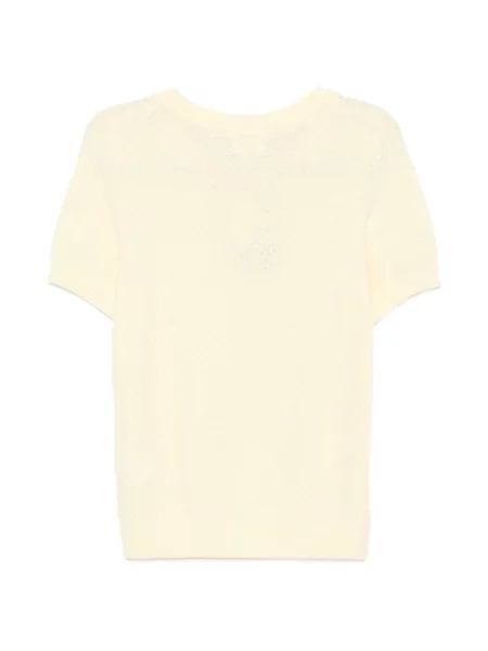 Scurt pulover Maison123 galben