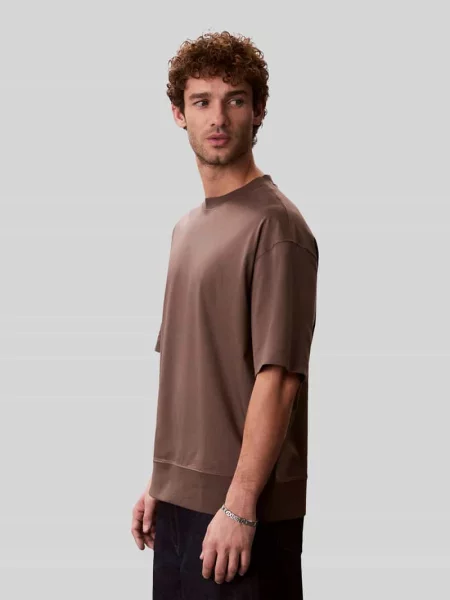 T-shirt o kroju regular fit z czystej bawełny Ck Calvin Klein