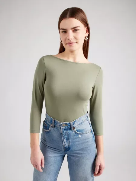 ABOUT YOU Tricou Hedda / verde bej