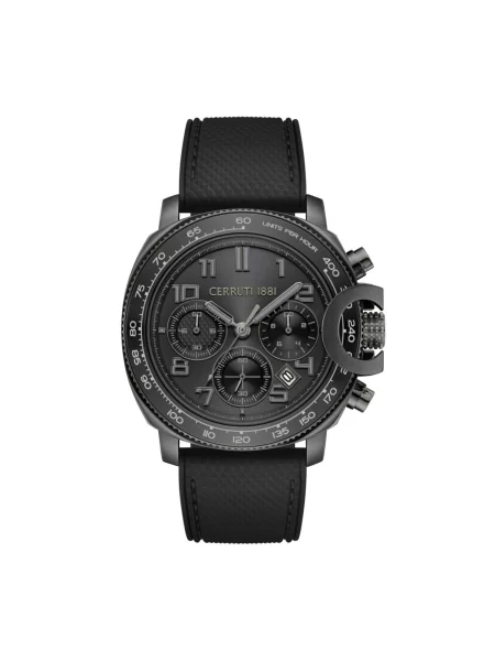 CERRUTI Analogové hodinky Chronograph Positano' černá