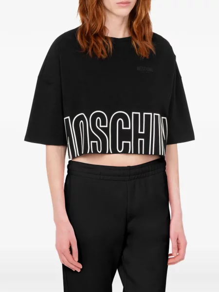 Tricou Moschino cu imagine negru