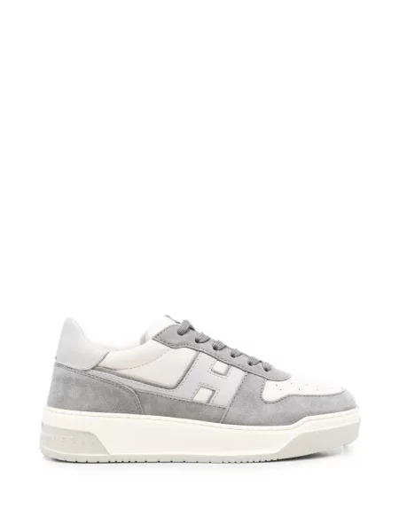 Sneakerși Hogan cu autograf gri