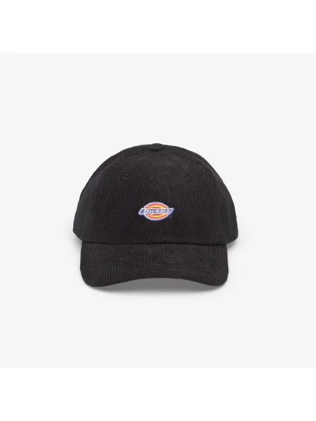 Κασκέτο Dickies κοτλέ μαύρο