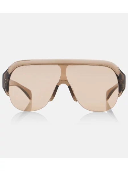 Ochelari de soare Gucci cu autograf bej