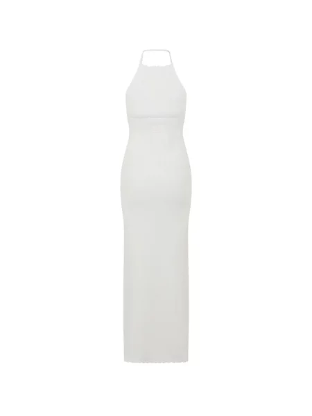 Rochie midi Jacquemus alb