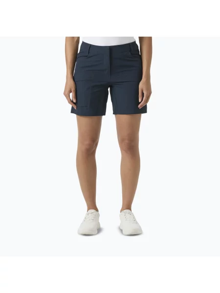 Pantaloni scurți de navigație pentru femei Helly Hansen QD Cargo navy albastru închis
