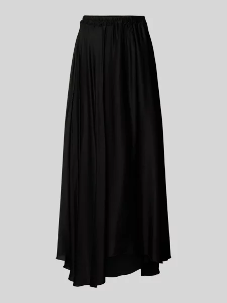 Długa spódnica z z plisami Zabaione czarna