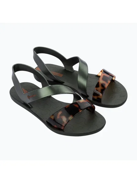 Дамски сандали Ipanema Vibe green/turtle/brown зелено