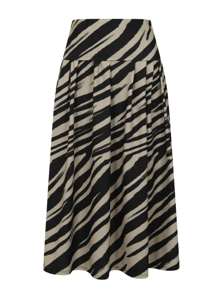 HotSquash Fustă bej negru