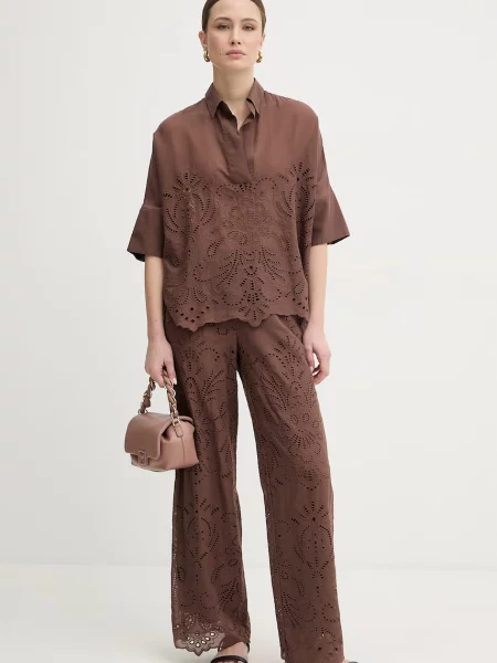 ERMANNO Firenze pantaloni de maro