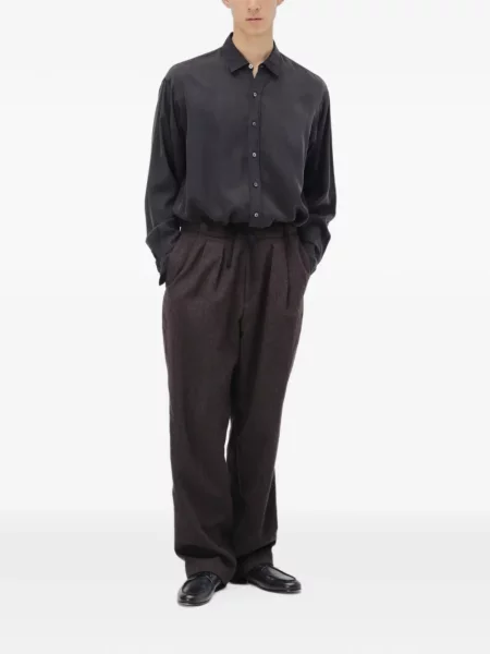 Pantaloni Kaptain Sunshine cu cordon maro