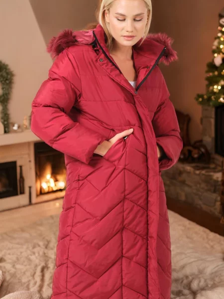 Palton Dewberry bordo