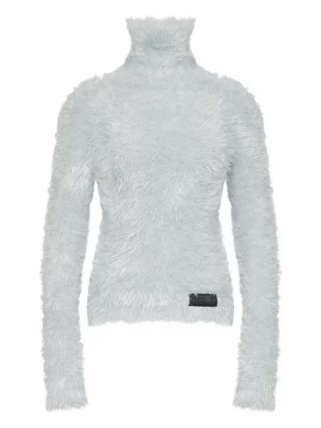 Pufos pulover Mm6 Maison Margiela albastru