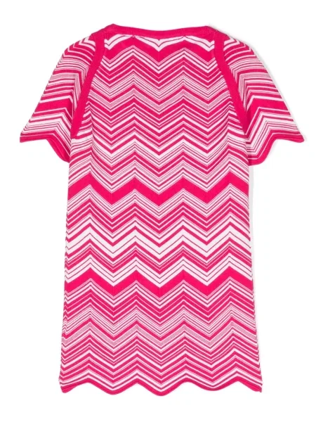 Sukienka dziecięca Missoni różowa