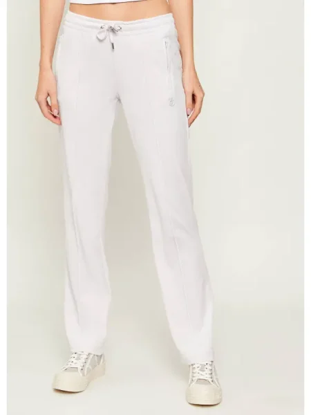 Juicy Couture Pantaloni de trening TINA | Straight fit alb
