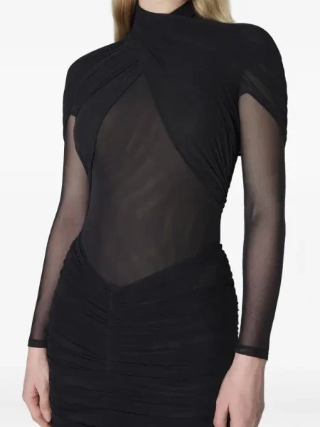 Top Mugler negru