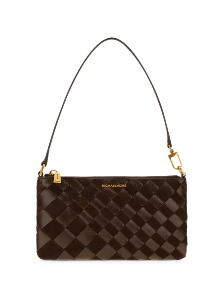 Geantă Michael Kors din piele maro