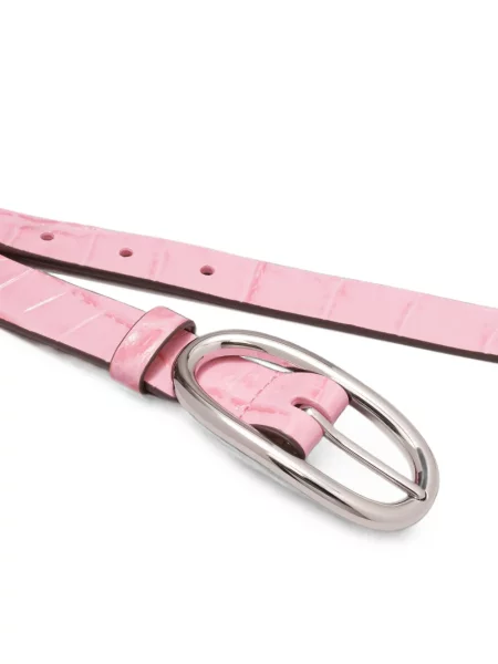 Cu centură curea Tory Burch cu cataramă roz