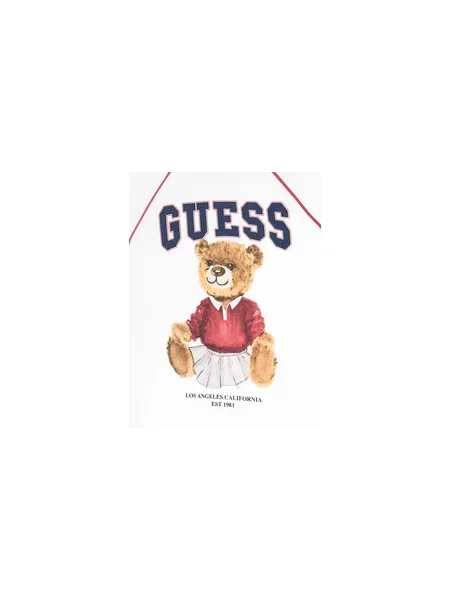 Guess Marškinėliai Regular Fit balta