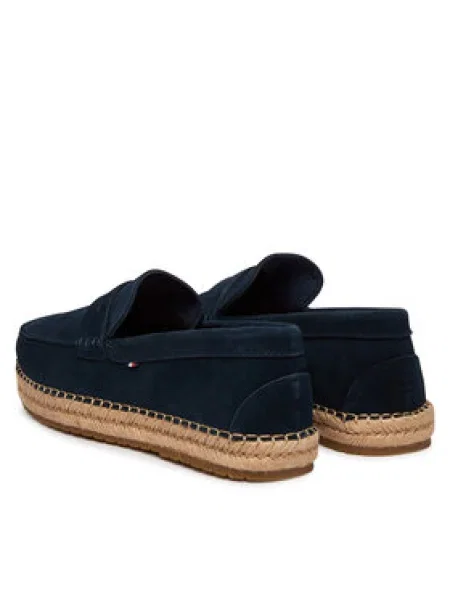 Espadrilles Tommy Hilfiger Flexible Hilfiger Sde Espadrille Sötétkék kék